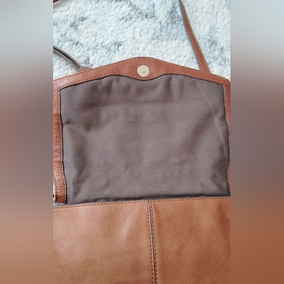 J. Crew Brown Leather Crossbody - Picture 3 of 11